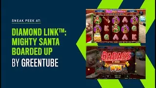 Sneak Peek At: Diamond Link Mighty Santa Boarded Up Slot by Greentube