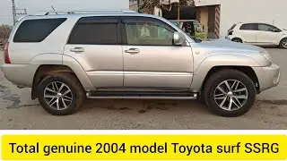 Total genuine 2004 model Toyota surf SSRG||for sale in Islamabad