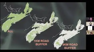 Forest Connectivity in Nova Scotia, Canada