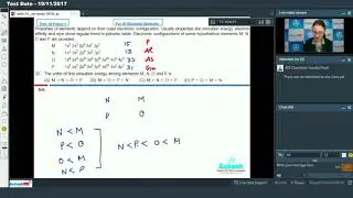 AIATS JEEADVANCED 2019 Paper 1 Chemistry For Class XI Studying Q 31 to 35