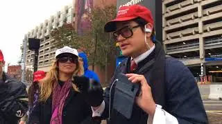 Jovi Val (Unite the Right speaker) and Based Stickman gets Escort