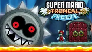 New Super Mario Bros. U Tropical Freeze - World 1 Acorn Plains - Full Walkthrough