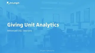 Rock RMS Giving Unit Analytics