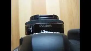 Canon 40 mm f/2.8 STM AF speed & sound on 6D