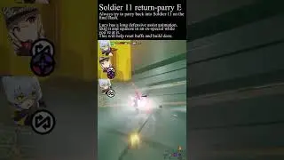 6 Soldier 11 return parry Skip E #zenlesszonezero #soldier11 #guide #tips #tricks #lucy # nicole