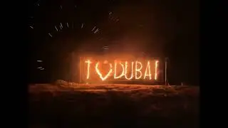 A fire show stunt 