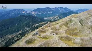 Mali me Gropa - 4K Albania 🇦🇱 (Park Natyror Bizë,Martanesh,arrinë 1847.3 m në pikën më të lartë)