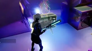 How to Tune the TV while wearing the Bytes Outfit Fortnite