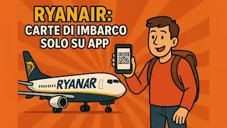 Ryanair: carte di imbarco solo su App