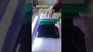 How to Laminate Polarizer Film on Laptop TV LCD Manually ?