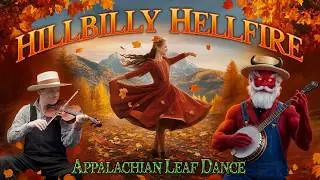🔥Appalachian Leaf Dance 🪕 | Hillbilly Hellfire | 💀 Bluegrass Power Metal ⚡