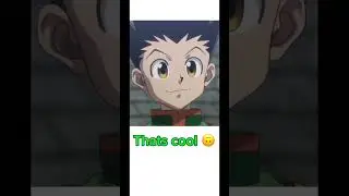 Killua breaks into gon's house #hxh #hxhmemes #funny #killugon