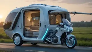 2026 Honda Gold Wing The Ultimate Solar-Yellow Nomad: A Sci-Fi Micro-Home & Touring Rig