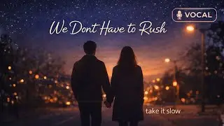 We Don’t Have to Rush #AdarIdMusic