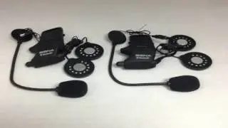 Sena SMH10D 11 Motorcycle Bluetooth Headset Intercom with Universal Microph