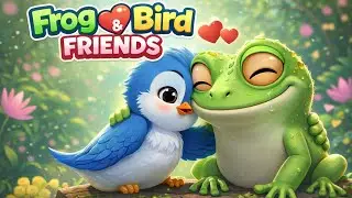 Frog & Bird&rsquo;s Beautiful Friendship | Kids Cartoon Story | Moral Story for Kids