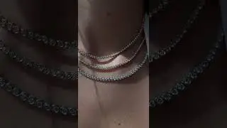 Bezel Set Natural Diamond Tennis Necklace - Certified & Natural Diamonds | By Gem Jewelers Co