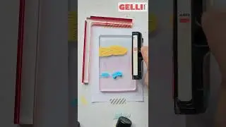 #GelPrinting101 🤗  Shop Perfect Border Sets here: https://www.gelliarts.com/collections/products