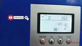 Updating SNAT 24v 1kw Power Inverter Pure Sine Wave with AC Charger, Temporary Parameter Settings.