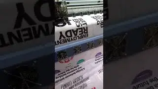 Roll-up banner print for Huawei