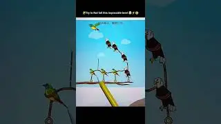 The PERFECT Way to Cut The Rope and Save The Bird! (Mission ACCOMPLISHED) 🏆#short #shortvideo #viral
