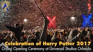 A Celebration of Harry Potter 2017 Grand Opening Confetti-filled Moment