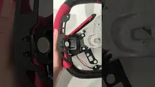 Corvette Carbon Fiber Magnetic Paddles | Click Sound ASMR 🔥 #Corvette #CorvetteNation #CorvetteMods
