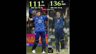Double Century Vibes 😱🔥 | Root 111 & Brook 136 | ENG vs SL 3rd ODI**