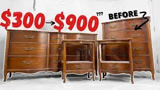 Flipping a $300 Bedroom Set I Found on the Facebook Marketplace