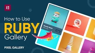 How to Use Ruby Gallery Widget by Pixel Gallery in Elementor