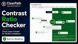 How To Use Our Web Accessibility Contrast Ratio Checker Tool