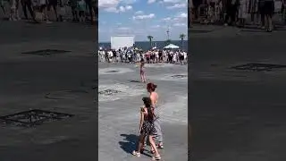 Hula hoops Irina Ice Usenko . Odessa day city Odessa