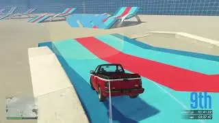 Random Select on lxxFLEAxxl's FLEA R Pool Party track racing with CRE8OR Crew.