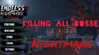 Killing all the bosses Endless Nightmare 5 #Viral#endlessnightmaregameplay 