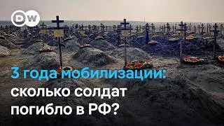 Сколько мобилизованных в 2022 году погибло на фронте?