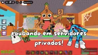 🔥ROUBANDO BRAINROTS EM SERVIDORES PRIVADOS! (deu muiiiiito bom?!)