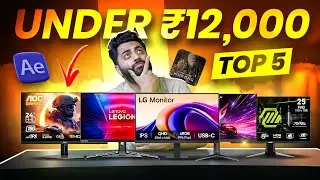Best 5 Monitors Under ₹12,000 😍🔥