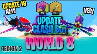 ✅CLASH BOT II UPDATE 19 + NUEVA MONTURA + NUEVAS PARTES DE MECHA MITICA + MUNDO 8  💎FREE GEMS 💎
