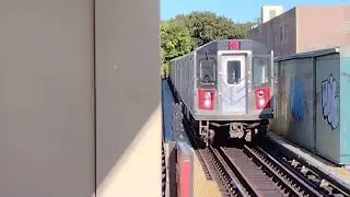 IRT Livonia Avenue Line: (2) (3) Trains At Sutter Ave - Rutland Rd w/Not In Service R142 (R62, R142)
