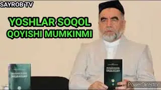 Yoshlar soqol qo'yishi mumkinmi.