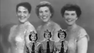 THE ANDREWS SISTERS: HARMONY SINGERS REUNITED! (1956)