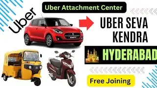 Uber Attachment Hyderabad Center 🚖Car /🛺Auto/🏍️ Bike Free Joining No Fees 👍