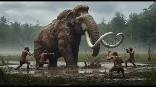 Life Million Years Ago | How the first humans confronted mammoths