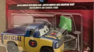 Disney Cars 2023 Dexter Hoover With Green Flag
