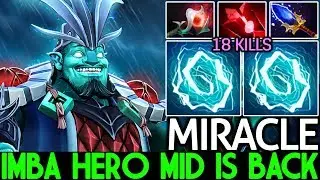 MIRACLE [Storm Spirit] Imba Hero Mid is Back Nonstop Ganking 7.25 Dota 2