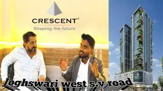 Crescent Business Park Manager Shakir Shaikh Visiting Idris by office Joghswari west Oshiwara