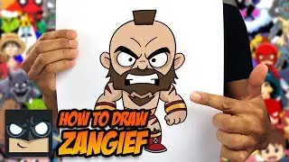 How to Draw Street Fighter | Zangief | Step by Step Tutorial