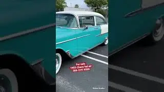 1955 Chevy bel air two door post for sale