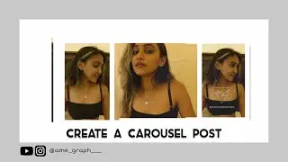 how to create a carousel post to you instrgram feed