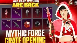 New Mythic Forge Crate Opening Is Here/Next Cycle Rewards Full 3D Leakes Is Here/Mythic Set/PUBGM